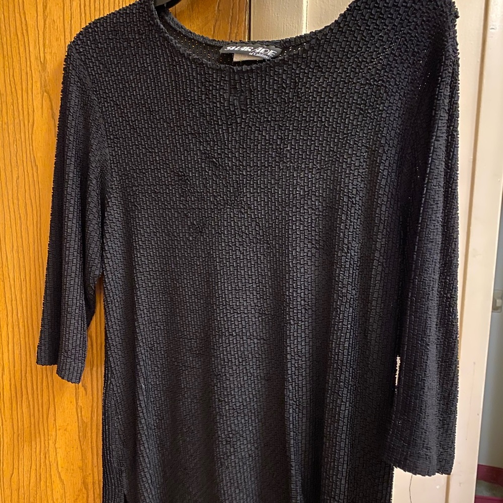 Black sweater top